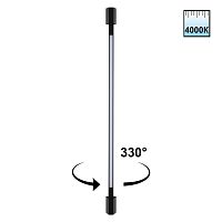 NOVOTECH 359890 STREET NT25 686 черный Светильник ландшафтный светодиодный IP54 LED 9W 4000К 220-240V VESPERA