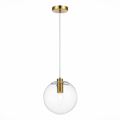 SL1056.213.01 Подвес ST-Luce Золотой/Прозрачный E27 1*60W SL1056.213.01 Подвес ST-Luce Золотой/Прозрачный E27 1*60W