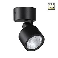 NOVOTECH 359586 STREET NT25 694  черный Светильник ландшафтный светодиодный IP65 LED 9W 3000К 100-240V FOCUS