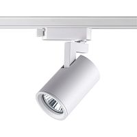 NOVOTECH 370646 PORT NT19 293 белый Светильник трековый однофазный трехжильный IP20 GU10 50W 220V GUSTO
