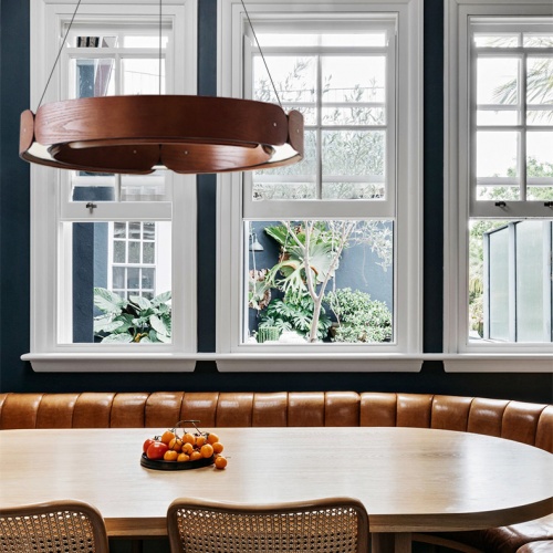 Подвесной светильник RANGE 1 D70 Black walnut фото 5 Подвесной светильник RANGE 1 D70 Black walnut фото 5