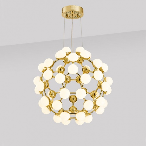 Подвесная люстра MESH D65 Gold фото 11 Подвесная люстра MESH D65 Gold фото 11