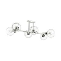 LUMION 4517/6C MODERNI LN26 222 белый, хром Люстра потолочная E14 6*40W 220V ALANA