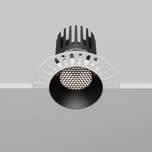 Встраиваемый светильник Maytoni Technical Dip DL121-15W-4K-TRS-B фото 6 Встраиваемый светильник Maytoni Technical Dip DL121-15W-4K-TRS-B фото 6