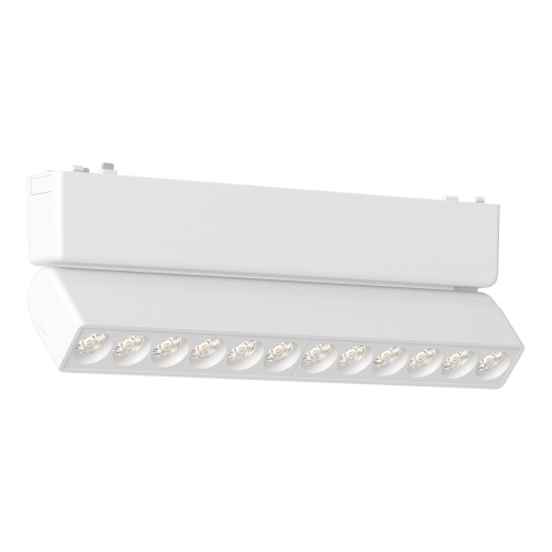 ST675.536.12 Магнитный трековый светильник Белый LED 1*12W 3000K 710Lm Ra>90 >90 IP20 L230xW26xH82 48V