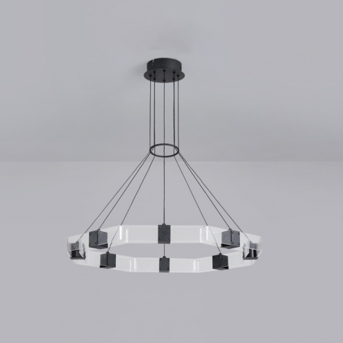 Подвесная светодиодная люстра SENSE POLYGON фото 7 Подвесная светодиодная люстра SENSE POLYGON фото 7