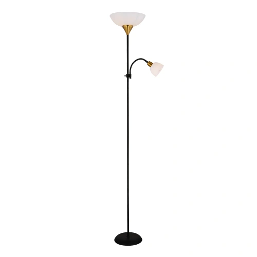 Торшер Arte Lamp DUETTO A9569PN-2BK Торшер Arte Lamp DUETTO A9569PN-2BK