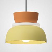 Подвесной светильник ILO D22 orange/yellow