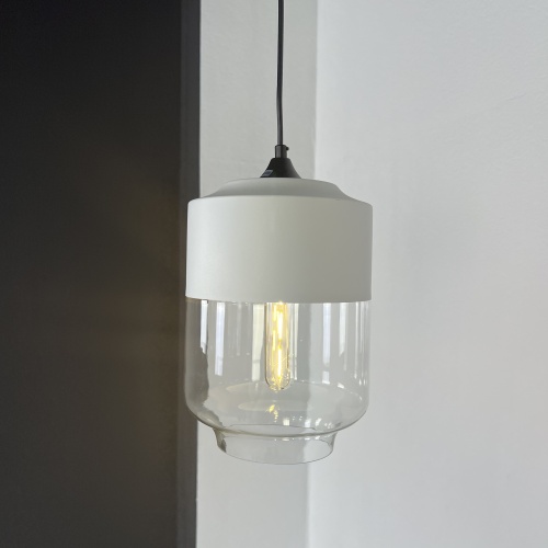 Подвесной светильник NORD A D18 White/Transparent фото 6 Подвесной светильник NORD A D18 White/Transparent фото 6