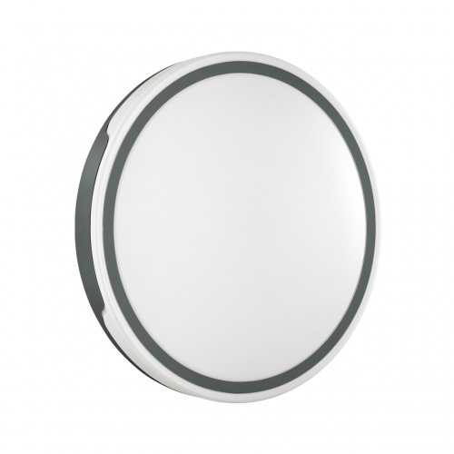 3051/DL TAN SN 030 Светильник пластик/белый/серый LED 48Вт 3000-6500К D390 IP43 пульт ДУ/ LampSmart AVELLA 3051/DL TAN SN 030 Светильник пластик/белый/серый LED 48Вт 3000-6500К D390 IP43 пульт ДУ/ LampSmart AVELLA