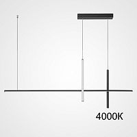 Подвесной светильник SQUIRREL L150 Black 4000К