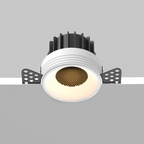 Встраиваемый светильник Maytoni Technical Round DL058-12W2.7K-TRS-W фото 4 Встраиваемый светильник Maytoni Technical Round DL058-12W2.7K-TRS-W фото 4
