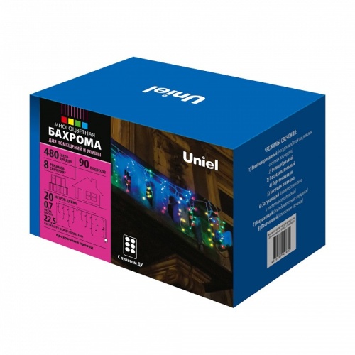 Бахрома световая Uniel UL-00008558 фото 2 Бахрома световая Uniel UL-00008558 фото 2