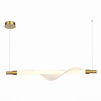 SL6109.203.01 Светильник подвесной ST-Luce Золотистый/Белый LED 1*25W 3000K