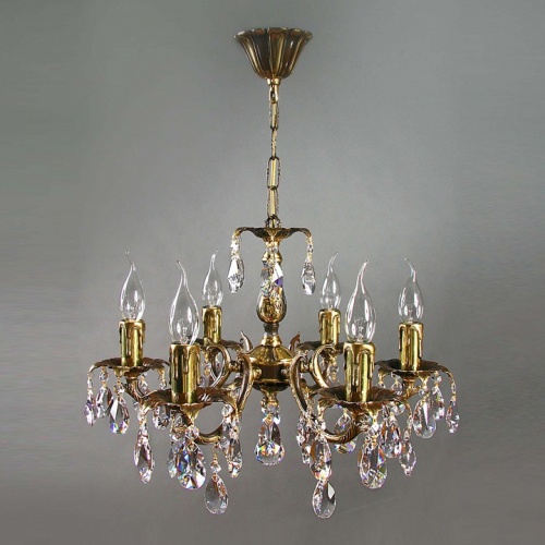 Подвесная люстра Ambiente by Brizzi Benisa 2226/6 PB Tear Drop фото 2