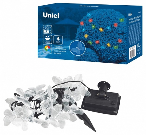 Гирлянда на солнечных батареях Uniel USL-S UL-00006557 фото 2 Гирлянда на солнечных батареях Uniel USL-S UL-00006557 фото 2