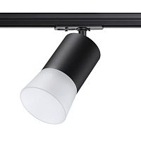 NOVOTECH 370902 PORT NT22 250 черный Светильник трековый однофазный двухжильный (универсальный) IP20 GU10 9W 220V ELINA