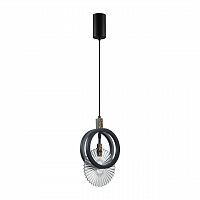 ODEON LIGHT EXCLUSIVE 5421/17L HIGHTECH ODL_EX25 083 черный/золото/металл/стекло Подвес LED 17W 3000K 986Лм MERCURY