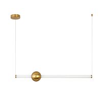 SL1222.203.01 Светильник подвесной ST-Luce Золотистый/Золотистый, Белый LED 1*18W 4000K