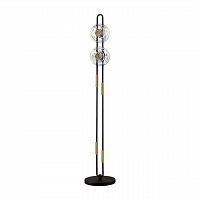 ODEON LIGHT EXCLUSIVE 5407/23FL MODERN ODL_EX24 101 черный/золотой/металл/стекло Торшер LED 23W 3000K 1940Лм MAGNET
