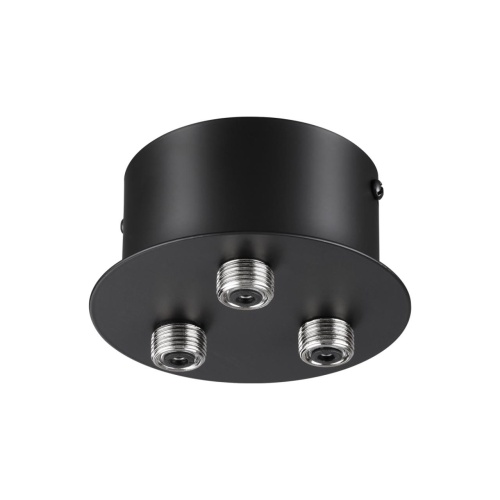 NOVOTECH 359143 KONST NT23 086 черный База для накладного монтажа светильников 359128-359133 IP20 40-120W 170-265V RAMO