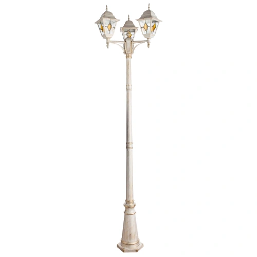 Парковый светильник Arte Lamp BERLIN A1017PA-3WG Парковый светильник Arte Lamp BERLIN A1017PA-3WG