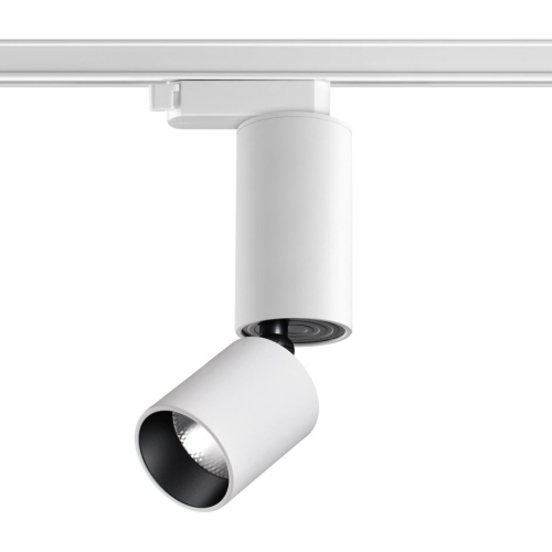 NOVOTECH 359320 PORT NT24 280 белый Светильник трековый однофазный трехжильный IP20 LED 10W 85-265V 3000K 1100Лм TUBO