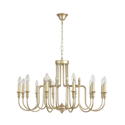 LUMION 8318/12 CLASSI LN26 076 шампань/металл Люстра E14 12*40W 220V SUANA