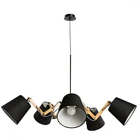 Подвесная люстра Arte Lamp PINOCCHIO A5700LM-5BK