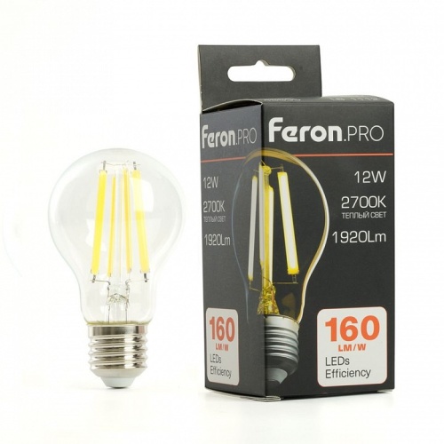 Лампа светодиодная Feron LB-1112 E27 12Вт 2700K 48895 фото 3 Лампа светодиодная Feron LB-1112 E27 12Вт 2700K 48895 фото 3
