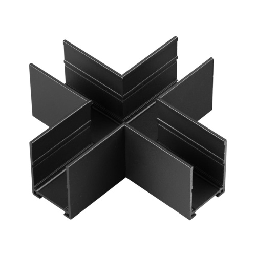 NOVOTECH 135309 PORT NT25 206 черный Соединитель "X" (в комплекте соединительная планка 4шт) IP20 VECTOR