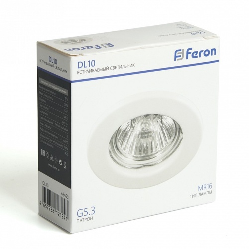 Встраиваемый светильник Feron DL10 48463 фото 4