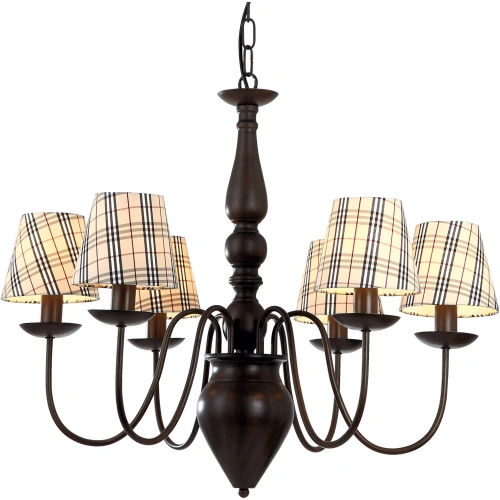 Подвесная люстра Arte Lamp SCOTCH A3090LM-6CK Подвесная люстра Arte Lamp SCOTCH A3090LM-6CK
