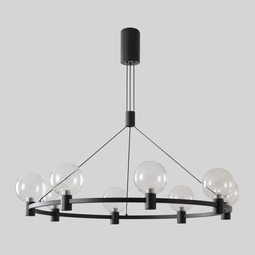 Люстра Crystal Lux DUET SP56W LED BLACK фото 5