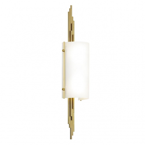 ODEON LIGHT EXCLUSIVE 5415/2W MODERN ODL_EX23 151 бронзовый/белый матовый/металл/стекло Бра E27 2*40W MARGARET