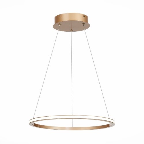 ST604.243.22 Светильник подвесной ST-Luce Золотистый/Белый LED 1*22W 4000K