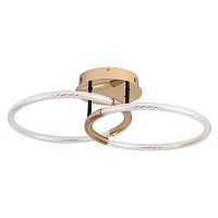 LUMION 6545/61CL LEDIO LN23 000 золотой, черный Люстра потолочнаяс ПДУ LED 33W 3000-6000K 220V LARA