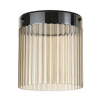 ODEON LIGHT 5047/20LC L-VISION ODL24 000 черный/светл.янтарный/металл/стекло Потолочный светильник LED 20W 4000К 2238Лм PILLARI