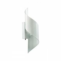 ODEON LIGHT 7100/6WL HIGHTECH ODL25 443 Настенный светильник white ice crack металл/акрил IP20 LED 15W 3000K/4000K 220-240V тумблер на корпусе BOCCOLO
