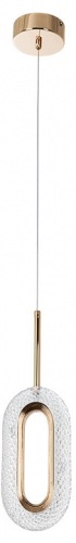 Подвесной светильник Arte Lamp Ovale A2489SP-1GO фото 2 Подвесной светильник Arte Lamp Ovale A2489SP-1GO фото 2
