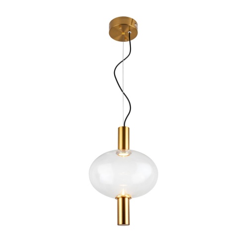 SL1582.303.01 Светильник подвесной ST-Luce Бронзовый/Прозрачный LED 1*7W 2700K