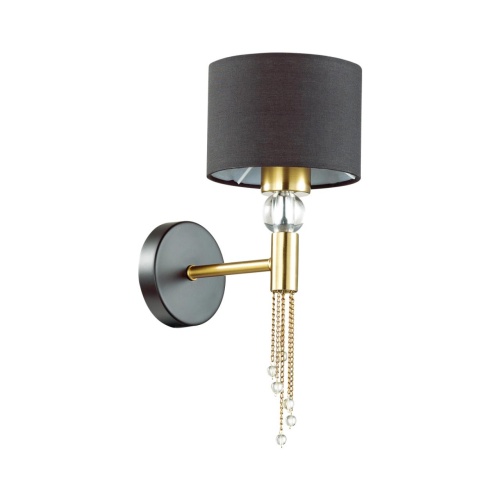 LUMION 4516/1W NEOCLASSI LN26 068 античная латунь, черный Бра E27 60W 220V SANTIAGO