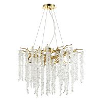 ODEON LIGHT 5005/8 HALL ODL23 617 золотой/прозрачный металл/хрусталь Люстра G9 8*40W BANCHE