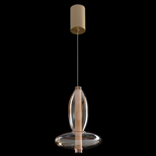 Светильник подвесной Crystal Lux QUASAR SP7W LED AMBER фото 9 Светильник подвесной Crystal Lux QUASAR SP7W LED AMBER фото 9