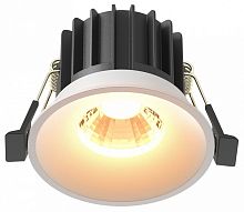 Встраиваемый светильник Maytoni Technical Round DL058-12W2.7K-W