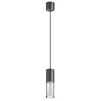 ODEON LIGHT 7143/4L HIGHTECH ODL26 513 Подвесной светильник темный никель/акрилл/металл IP20 LED 4W 280Лм 3000K 180° 220V DEFANCE