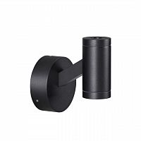 ODEON LIGHT 6636/6WL HIGHTECH ODL24 000 черный/металл/акрил Настенный светильник IP54 LED 6W 3000K 25° 220V PRODY