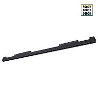 NOVOTECH 359627 SHINO NT25 158 черный Трековый светильник для низков. шинопровода с переключ. цв. темпер. IP20 LED 3000К\4000К\6000К 45W 48V FLUM