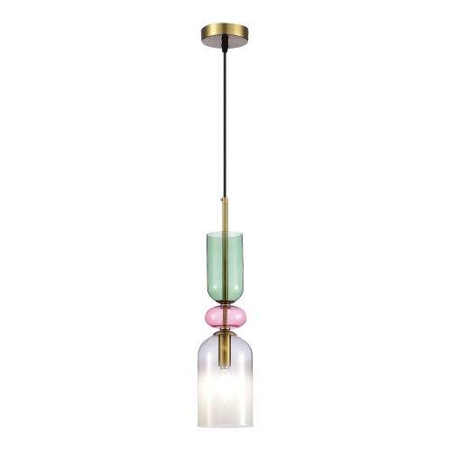 SL2000.203.01 Подвес ST-Luce Золотистый/Дымчатый E14 1*40W SL2000.203.01 Подвес ST-Luce Золотистый/Дымчатый E14 1*40W