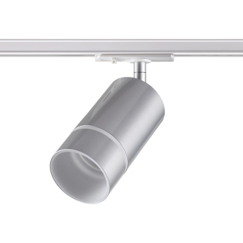 NOVOTECH 370779 PORT NT21 288 серебро Светильник трековый однофазный трехжильный IP20 GU10 9W 235V ELINA